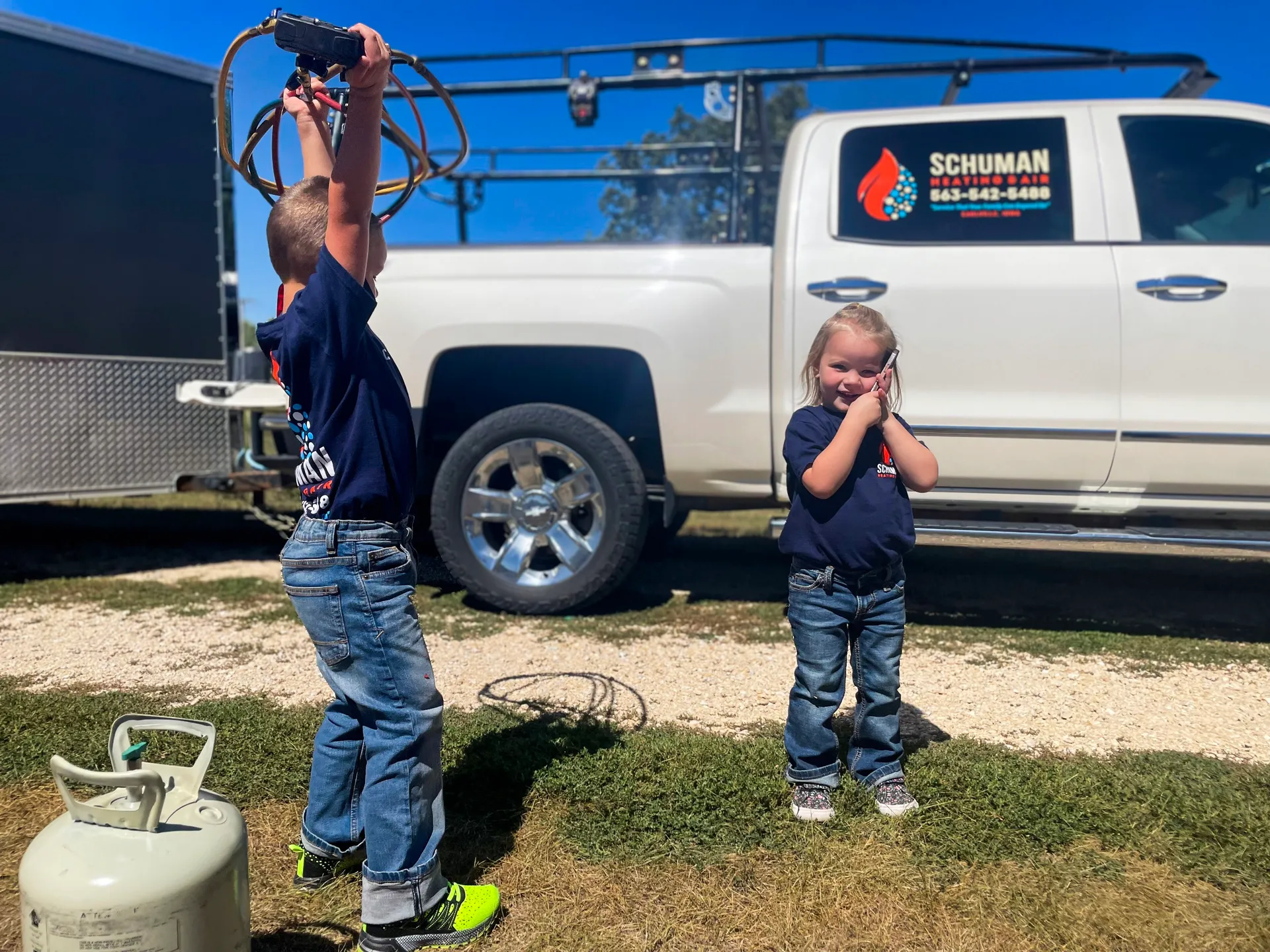 Luxaire air conditioning unit