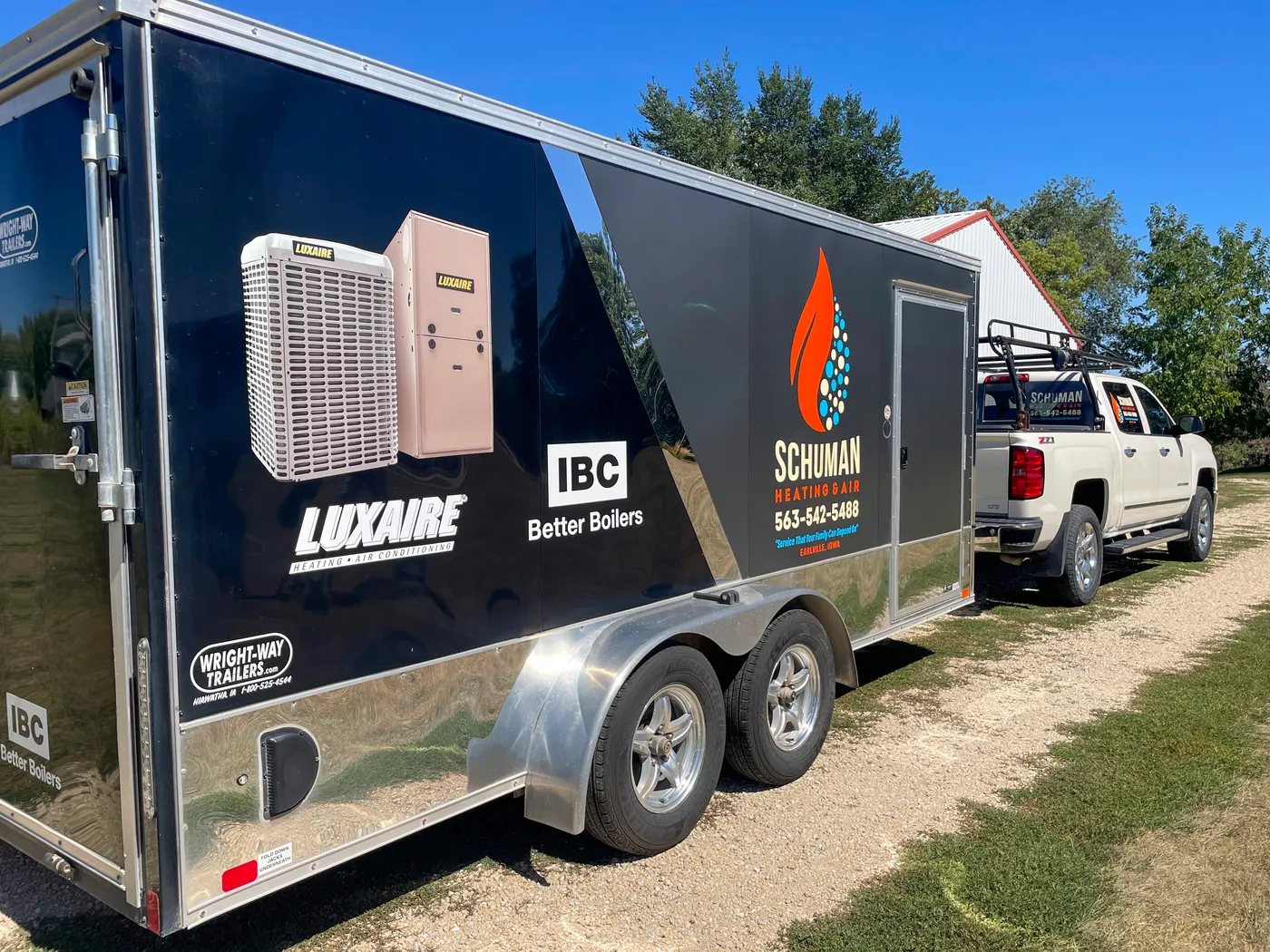 HVAC service equipment